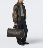 Bottega Veneta Intrecciato leather duffel bag