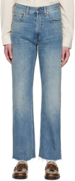 Gucci Blue Baggy Jeans