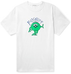 Flagstuff - Camacho Monster Printed Cotton-Jersey T-Shirt - White