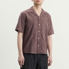 Corridor Men's Paisley Embroidery SS in Purple