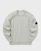 C.P. Company Lambswool Grs Crew Neck Knit White - Mens - Pullovers