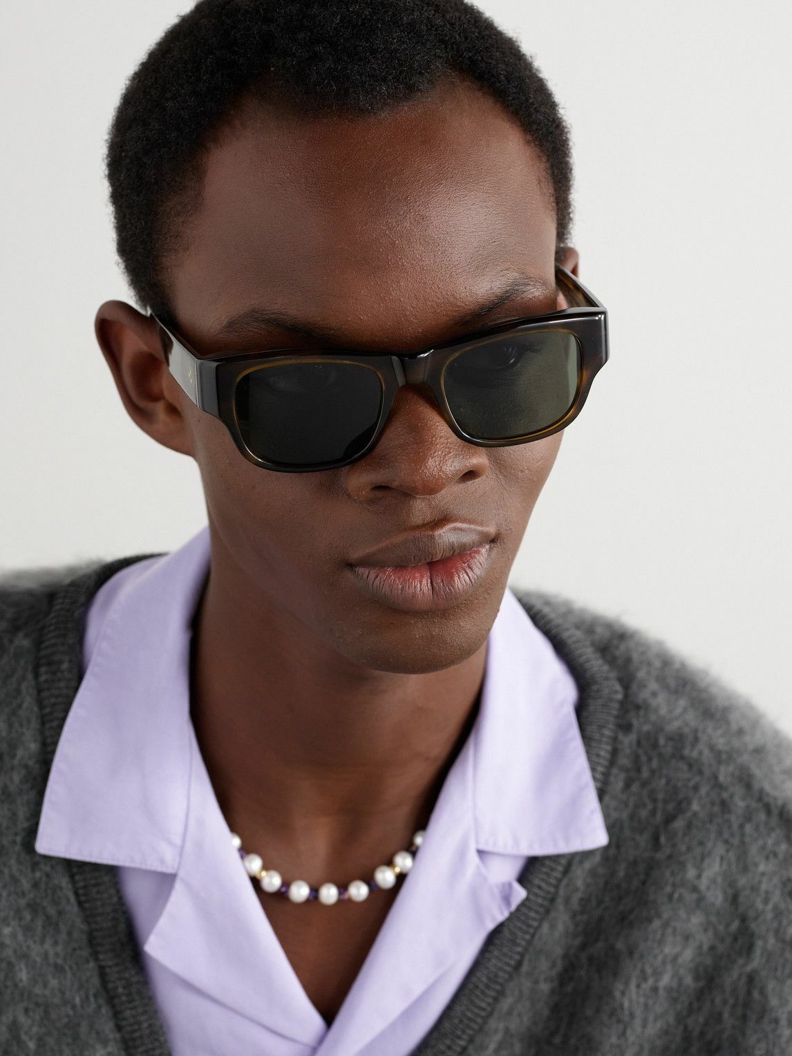 Garrett Leight California Optical - Shasta D-Frame Tortoiseshell Acetate Polarised Sunglasses