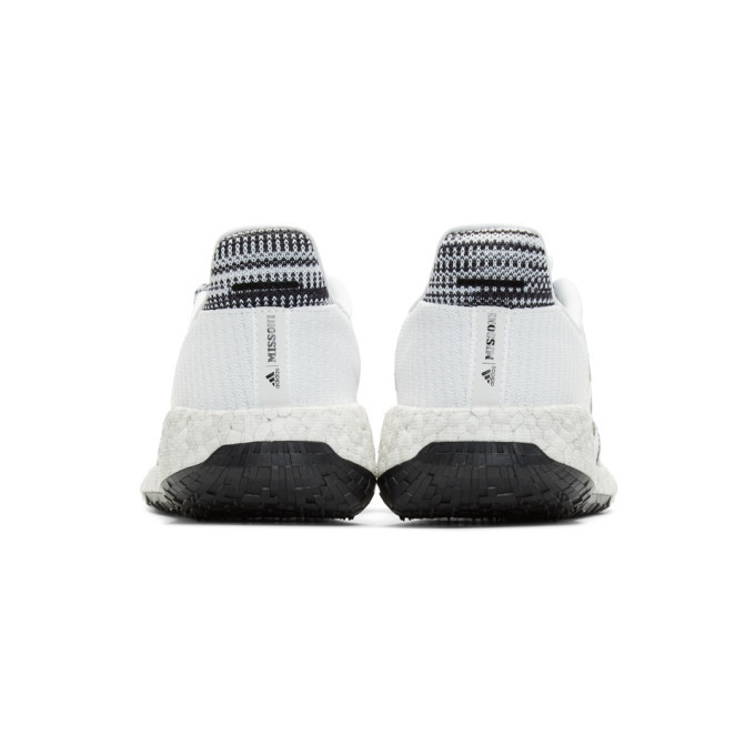 adidas x Missoni White and Black PulseBOOST HD Sneakers