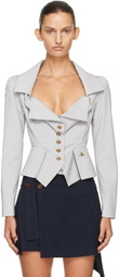 Vivienne Westwood Gray Monday Blouse