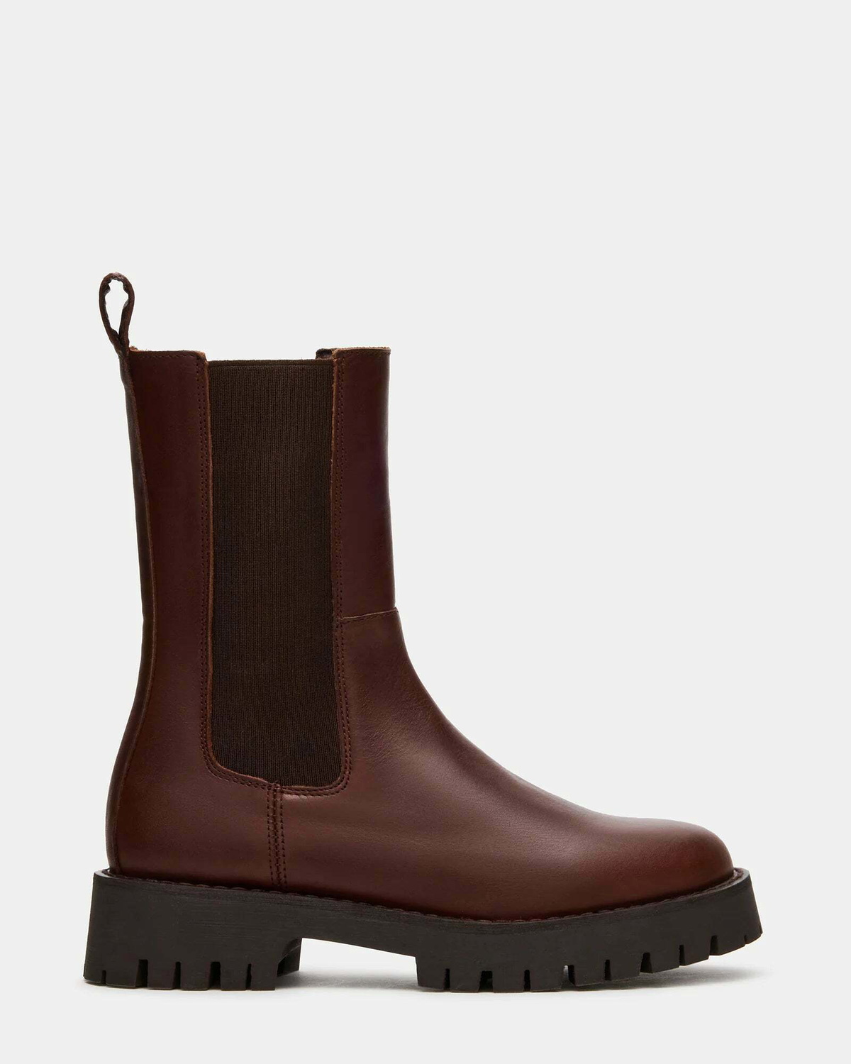 Steve Madden Lowa Booties in Brown