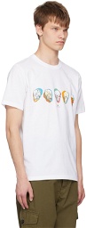 PS by Paul Smith White Printed T-Shirt