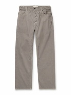 The Row - Rossen Straight-Leg Cotton-Corduroy Trousers - Brown