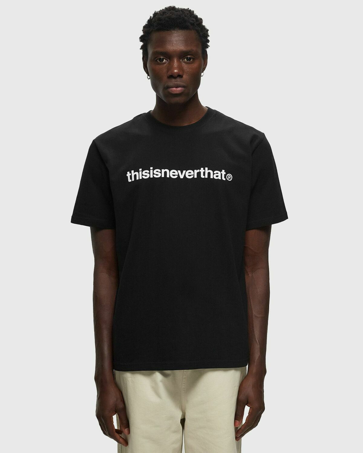 Thisisneverthat T Logo Tee Black - Mens - Shortsleeves thisisneverthat