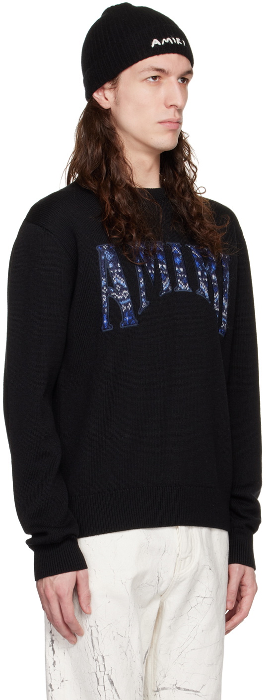 AMIRI Black 'Amiri' Sweater Amiri