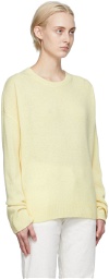 6397 Off-White Cashmere Off-Gauge Boxy Sweater