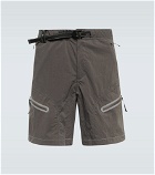 And Wander - Light Hike belted shorts