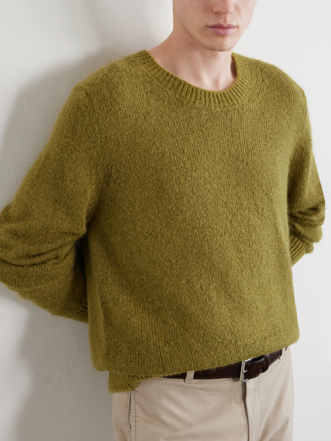 Massimo Alba - Bruce Alpaca-Blend Sweater - Green