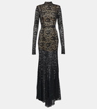 Rotate Birger Christensen Lace maxi dress