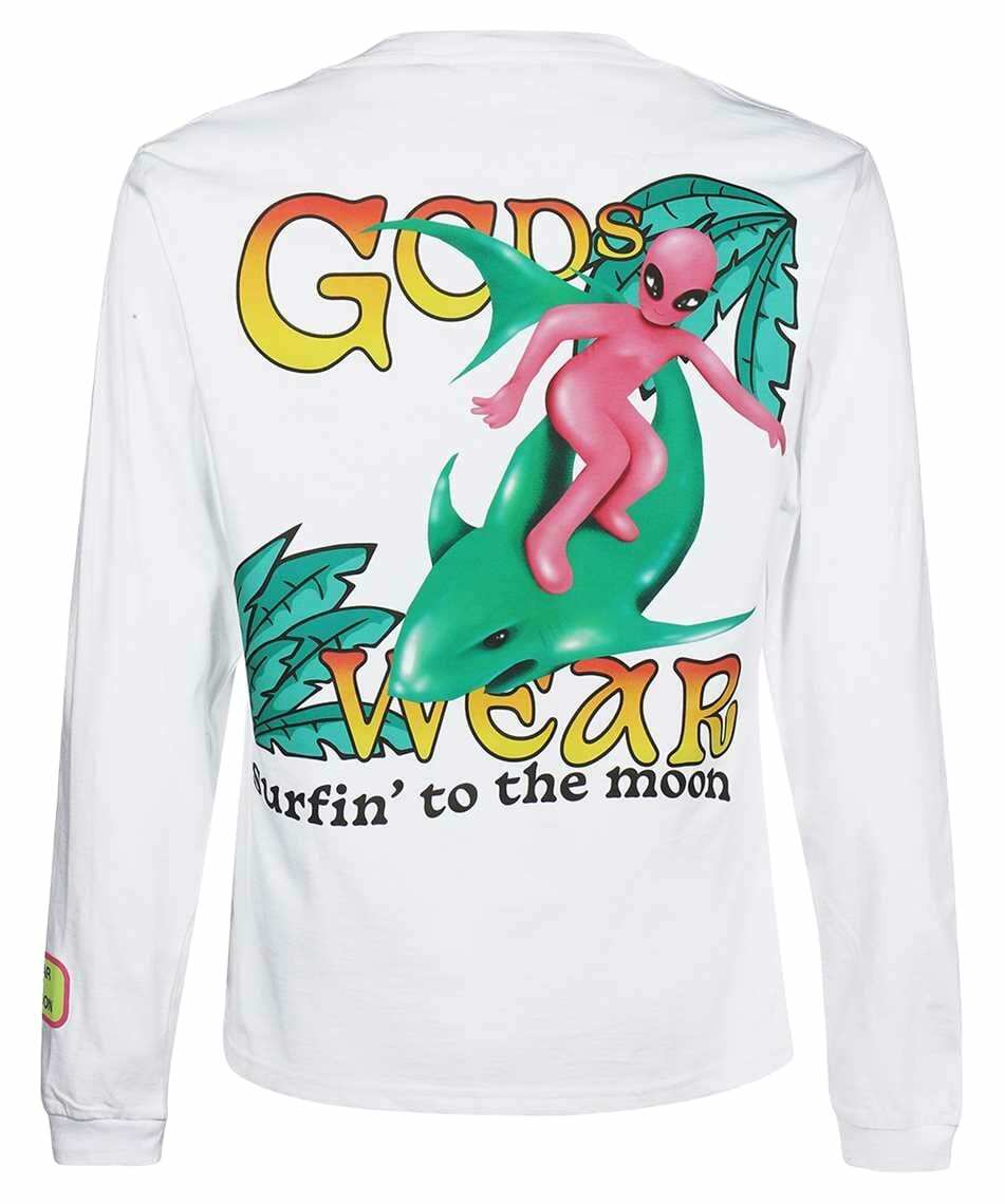 GCDS Long Sleeve Cotton T-shirt