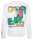 GCDS Long Sleeve Cotton T-shirt