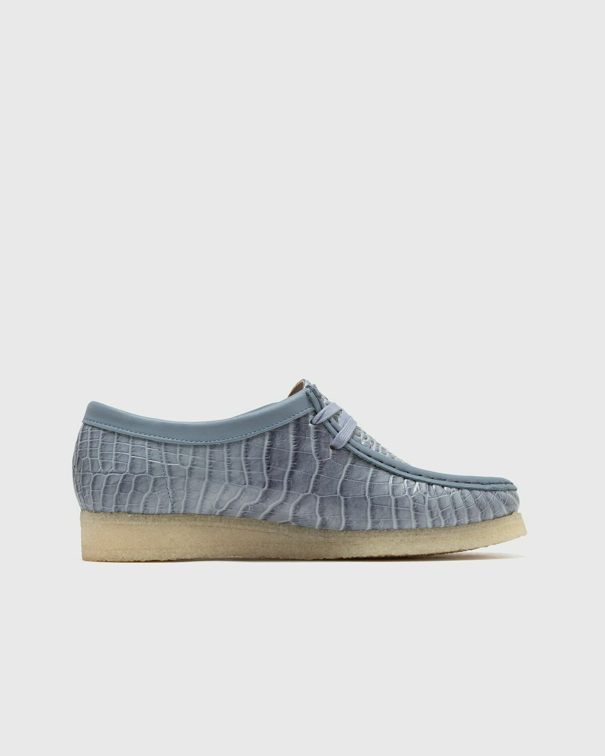 Clarks Originals Wallabee Blue Womens Casual Shoes/Lowtop