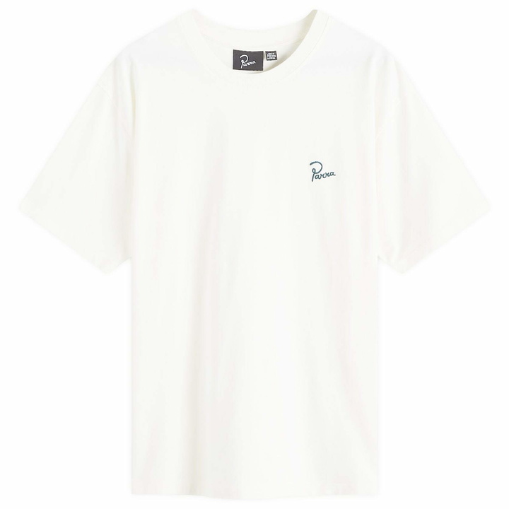 Photo: By Parra Men's Signature T-Shirt in Off White