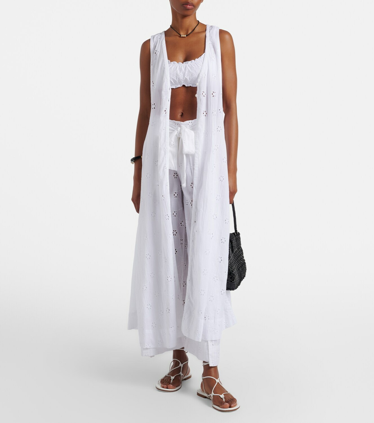 Polo Ralph Lauren Broderie anglaise cotton beach dress