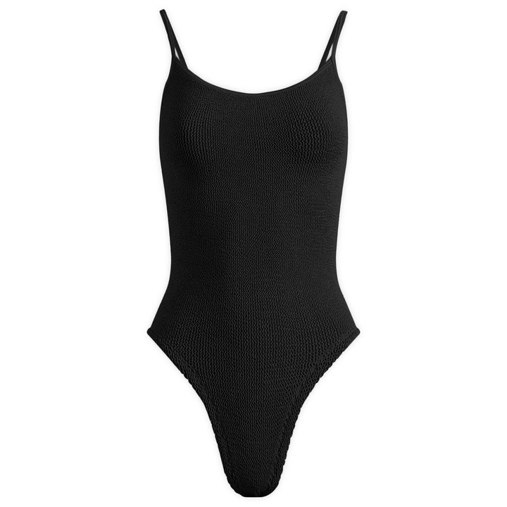 Photo: Hunza G Women's Petra Swimsuit in Black 