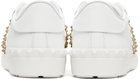 Valentino Garavani White Untitled Open Sneakers