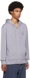 Dunhill Gray D Zip Hoodie