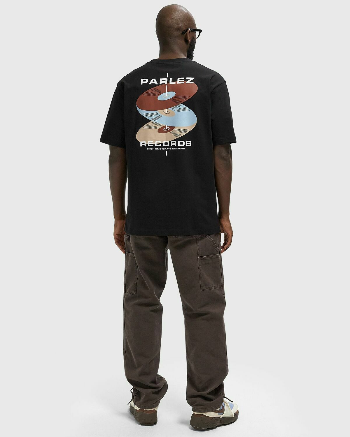 Parlez Lp Tee Black Mens Shortsleefe