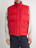Canada Goose - Ledger Quilted Cotton-Blend Down Gilet - Red