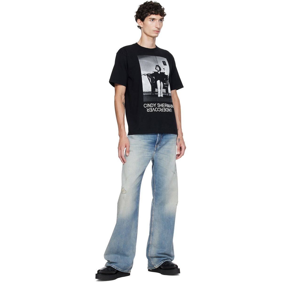 UNDERCOVER Black Cindy Sherman UC2F4814-1 T-shirt