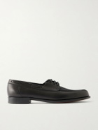 Edward Green - Saltash Leather Boat Shoes - Black