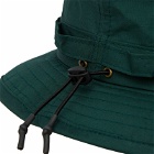 Beams Plus Men's Jungle Ripstop Bucket Hat in Green