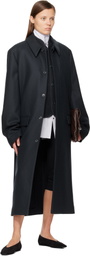 Rier Black Loden Coat