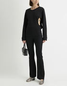 Courrèges Womens Sweatshirt in Black