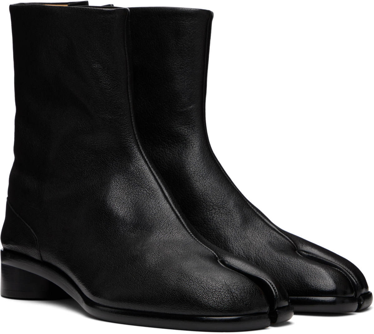 Maison Margiela Black Tabi Ankle Boots
