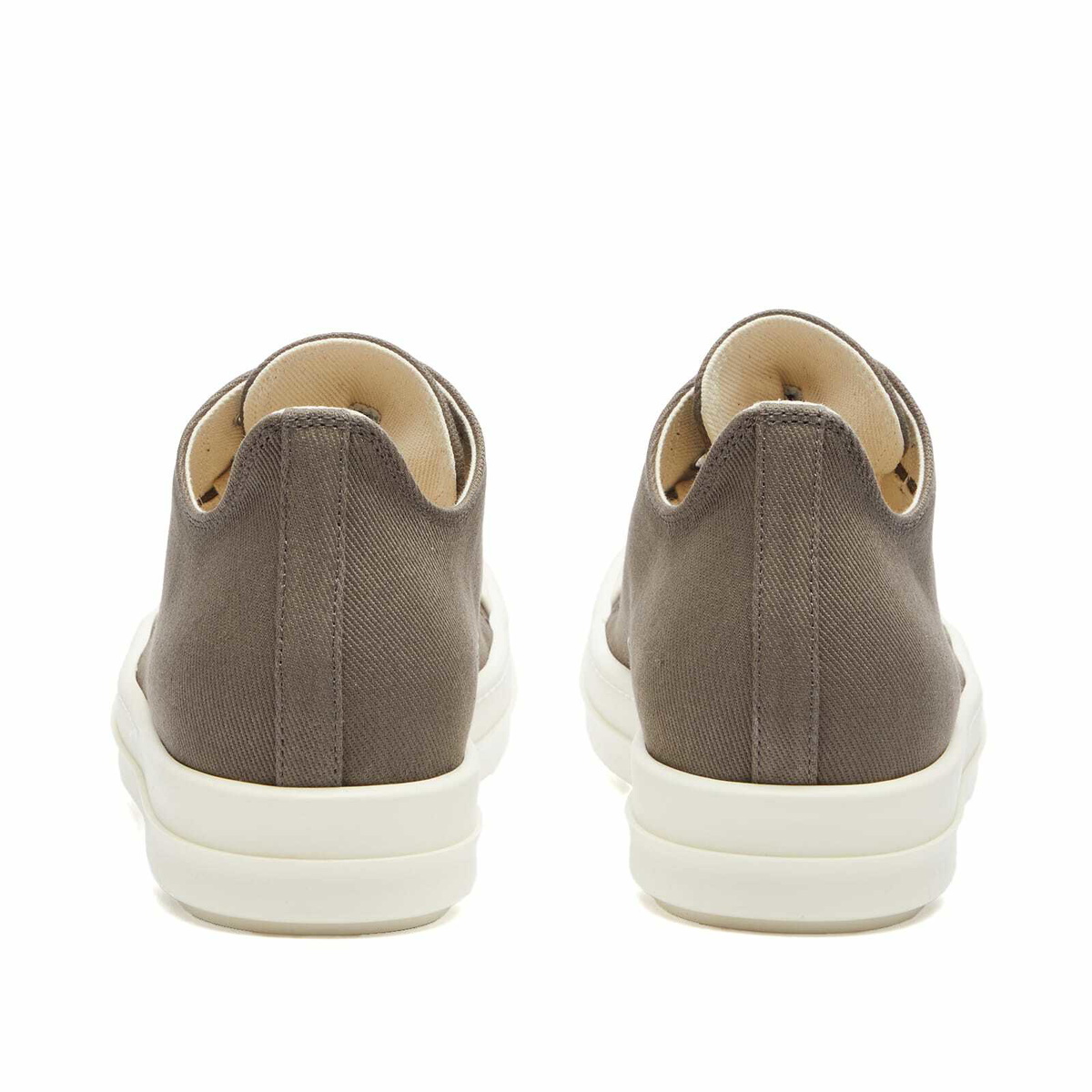 Rick Owens DRKSHDW Women's Low Top Sneakers in Milk