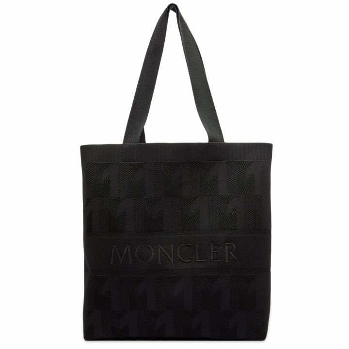 Photo: Moncler Men's Knit Tote Bag in Black