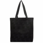 Moncler Men's Knit Tote Bag in Black