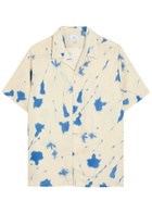PS Paul Smith Printed Woven Shirt White