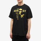 Raf Simons Men's Ghost Print T-Shirt in Black