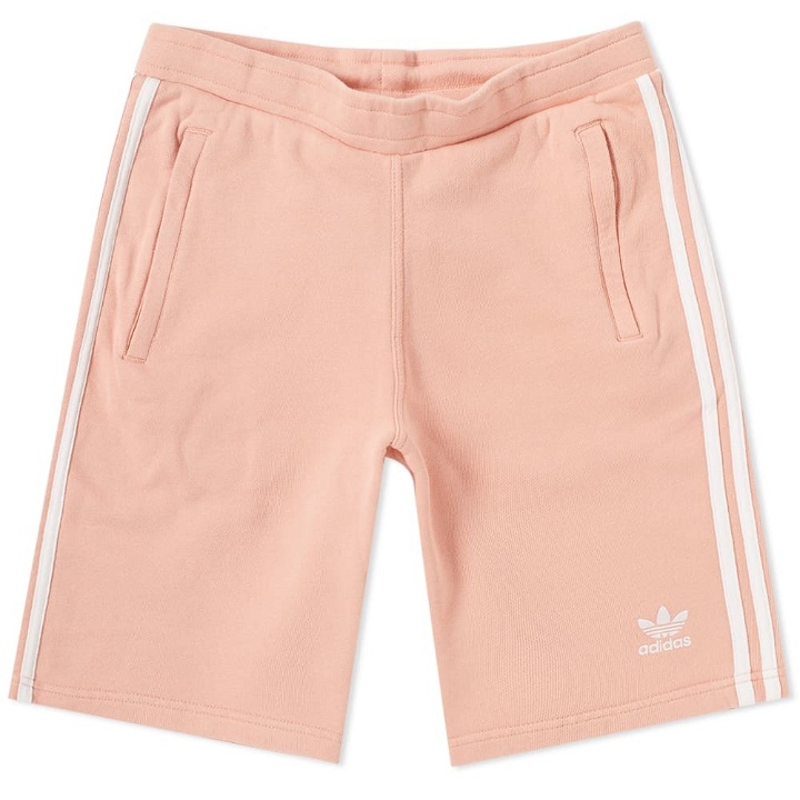 Photo: Adidas 3 Stripe Short Pink