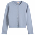 Fruity Booty Women's Cotton Terry Cardigan in Blue