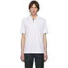 Burberry White Eddie MJ Wear Polo