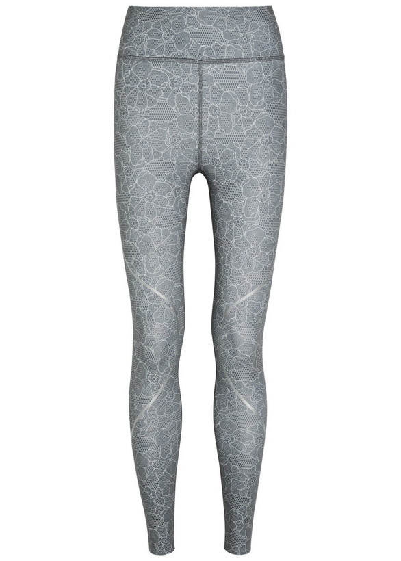 Photo: Adidas X Stella Mccartney Printed Stretch-jersey Leggings Grey