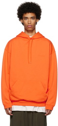 Balenciaga Orange Medium Fit Hoodie