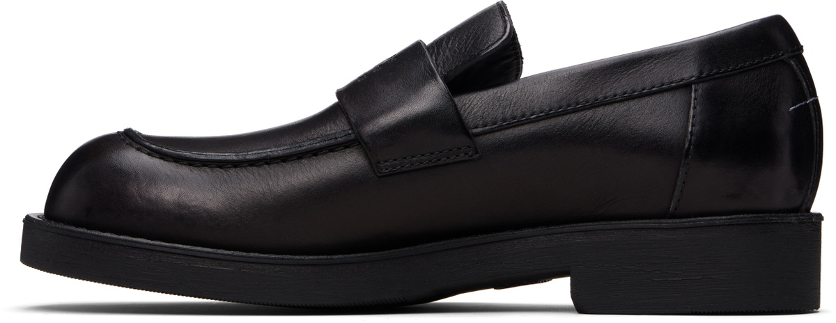 MM6 Maison Margiela Black City Biker Loafers