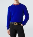 Versace Greca Border wool and cashmere sweater