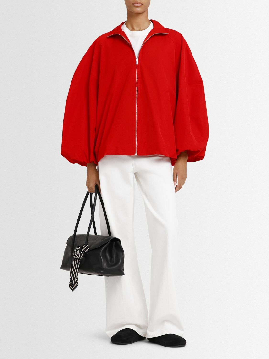 CORDERA Cotton Blend Utility Balloon Jacket CORDERA