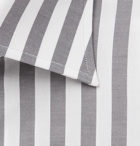 De Petrillo - Fortino Slim-Fit Striped Cotton Shirt - White