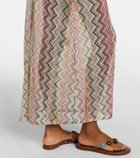 Missoni Zigzag lamé maxi dress
