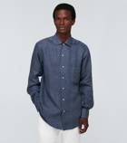 Loro Piana - André Arizona Solaire linen shirt