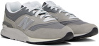 New Balance Gray 997H Sneakers